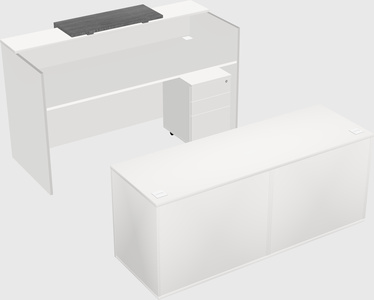 Modular reception desk