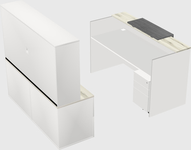 Modular reception desk