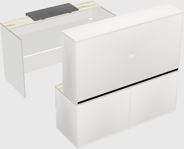 Modular reception desk
