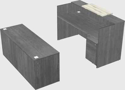 Modular reception desk