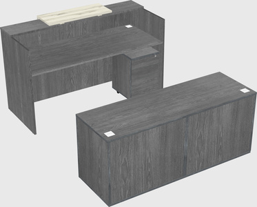 Modular reception desk
