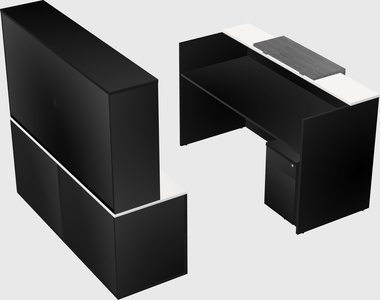 Modular reception desk