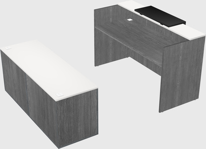 Modular reception desk