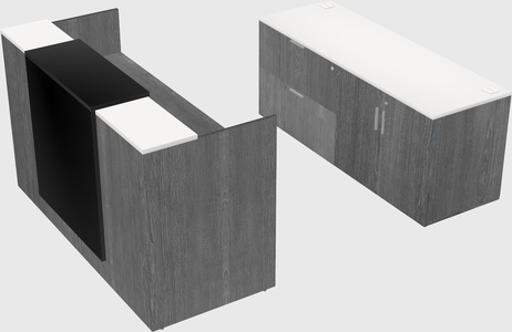 Modular reception desk