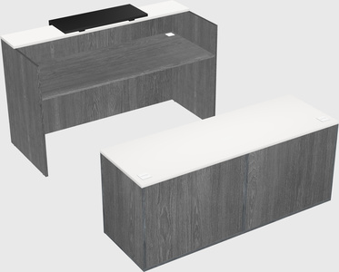 Modular reception desk