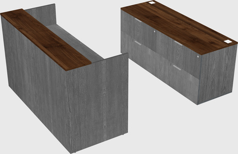 Modular reception desk