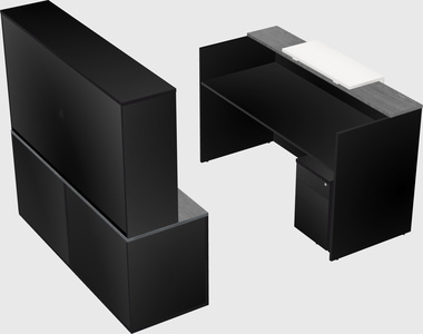 Modular reception desk