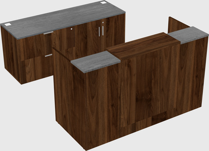 Modular reception desk