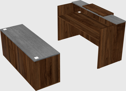Modular reception desk