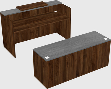 Modular reception desk
