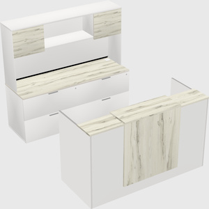 Modular reception desk