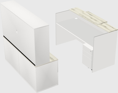 Modular reception desk