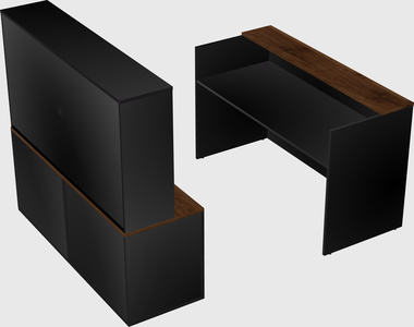 Modular reception desk