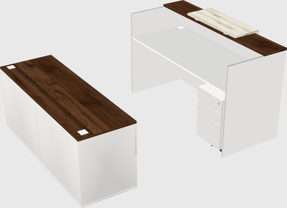 Modular reception desk