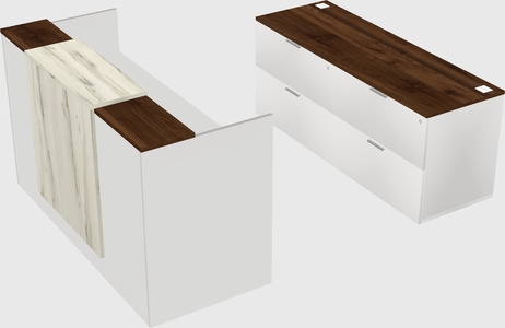 Modular reception desk