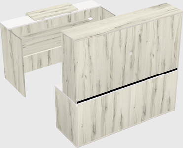 Modular reception desk