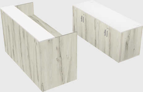 Modular reception desk