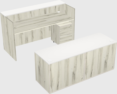 Modular reception desk