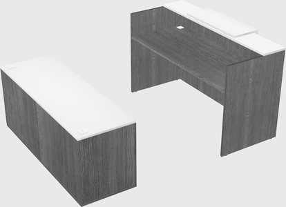 Modular reception desk