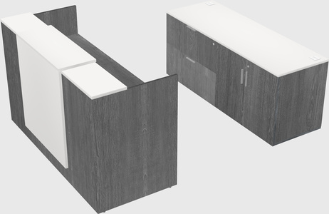 Modular reception desk