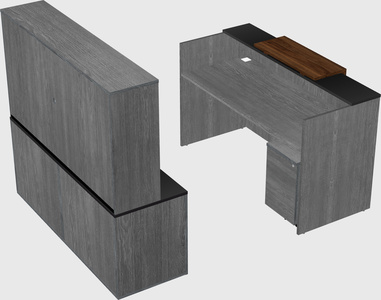Modular reception desk