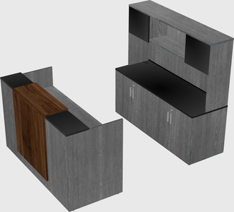 Modular reception desk