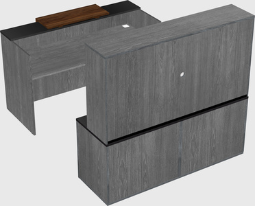 Modular reception desk