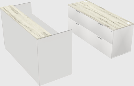 Modular reception desk