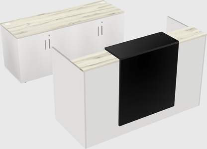 Modular reception desk