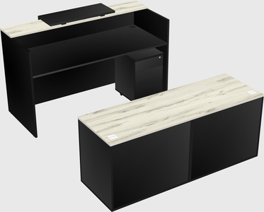 Modular reception desk