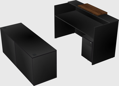Modular reception desk