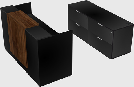 Modular reception desk