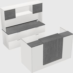 Modular reception desk