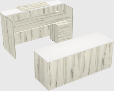 Modular reception desk