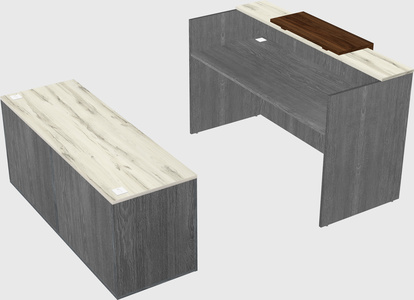 Modular reception desk