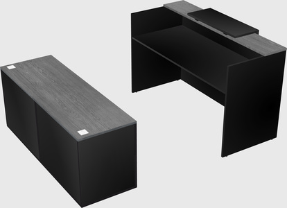 Modular reception desk