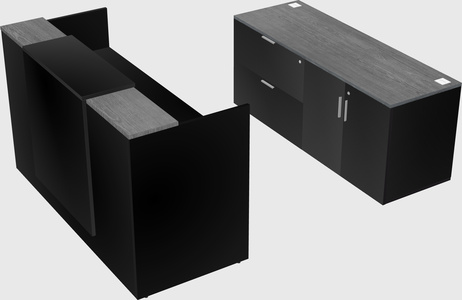 Modular reception desk