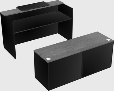 Modular reception desk