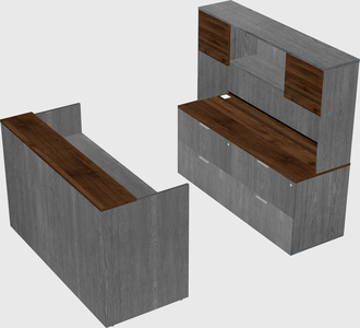 Modular reception desk