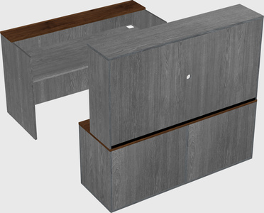 Modular reception desk