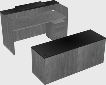 Modular reception desk