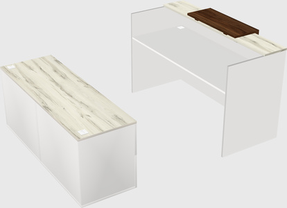 Modular reception desk
