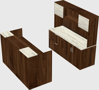 Modular reception desk