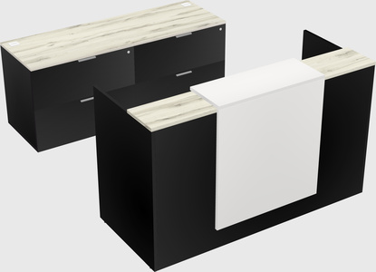 Modular reception desk