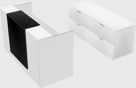 Modular reception desk