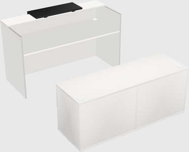 Modular reception desk