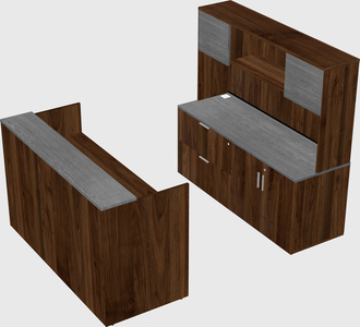 Modular reception desk