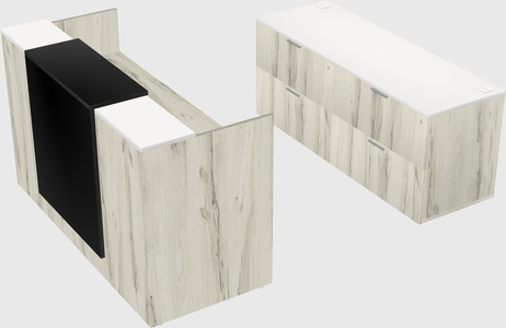 Modular reception desk