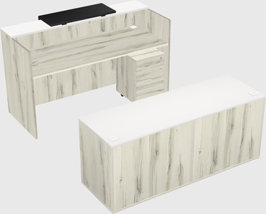 Modular reception desk