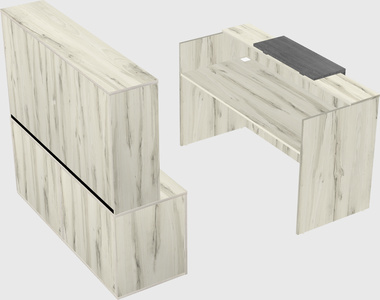 Modular reception desk